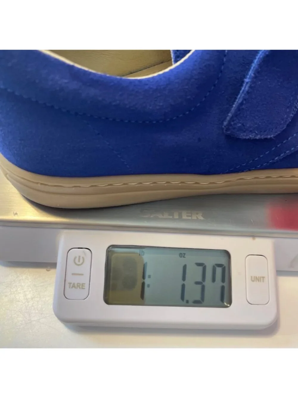 Jacadi Blue Suede Sneakers, Size 3.5